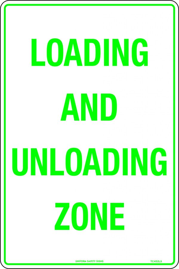 Loading And Unloading Zone | Safety Network
